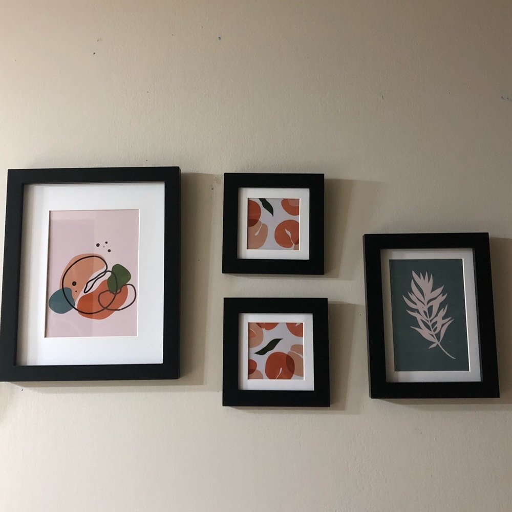 Framed boho art